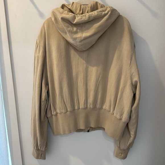 We The Free Hannah Beach Bomber Jacket Size M/L - Picture 3 of 13